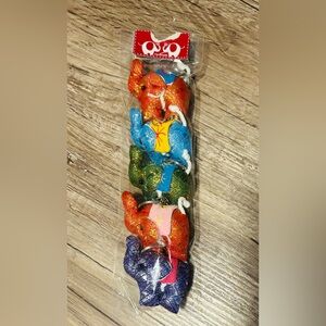 Handmade Elephant Keychain Set